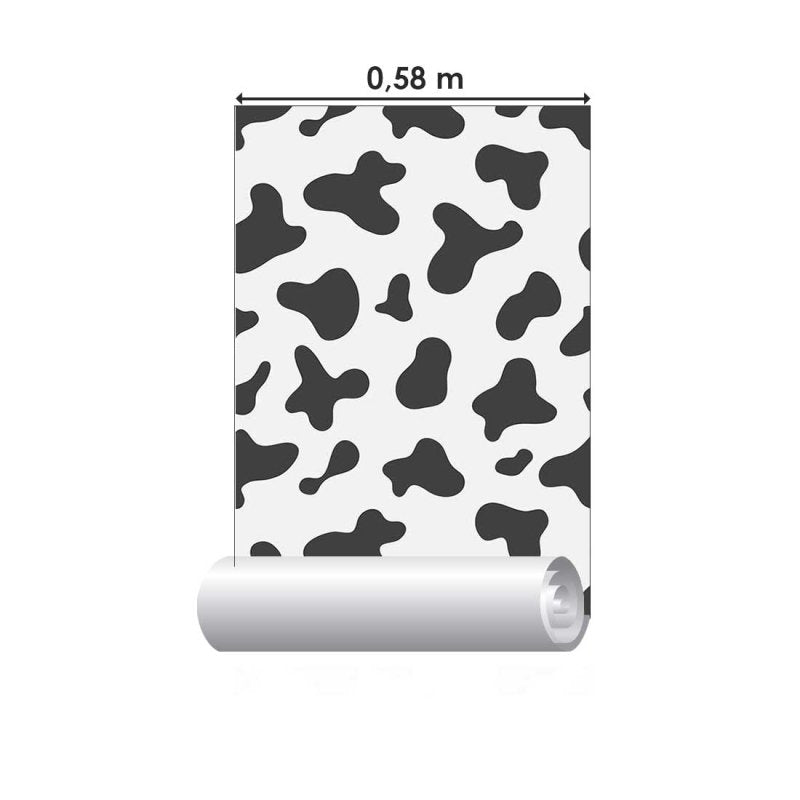 Papel de Parede Adesivo Animal Print Vaca N08056 - Papel na Parede
