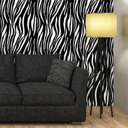 Papel de Parede Adesivo Animal Print Zebra 5196722835 - Papel na Parede