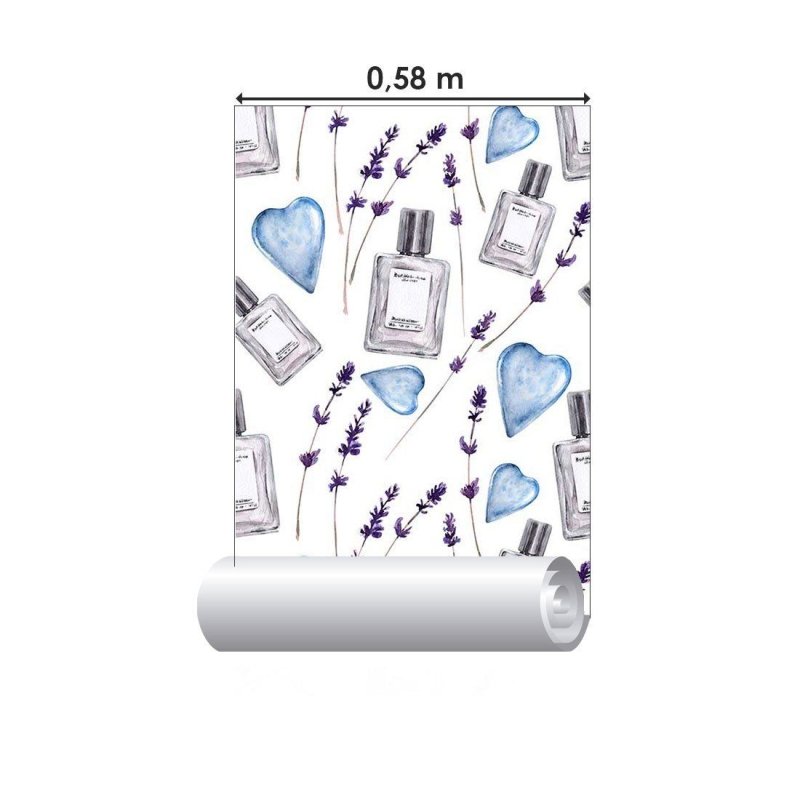 Papel de Parede Adesivo Aquarela Beleza N014207 - Papel na Parede