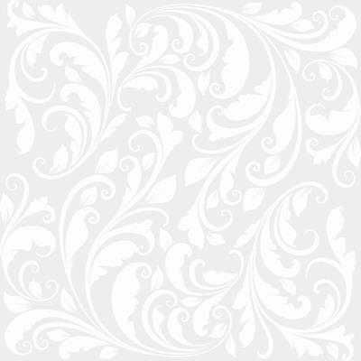 Papel de Parede Adesivo Arabesco Folhas Branco 708501582 - Papel na Parede