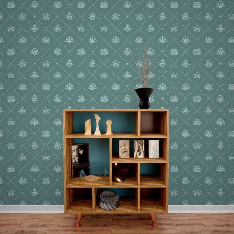 Papel de Parede Adesivo Arabescos Baroque N013287 - Papel na Parede