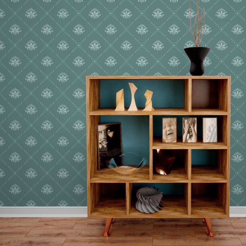 Papel de Parede Adesivo Arabescos Baroque N013287 - Papel na Parede