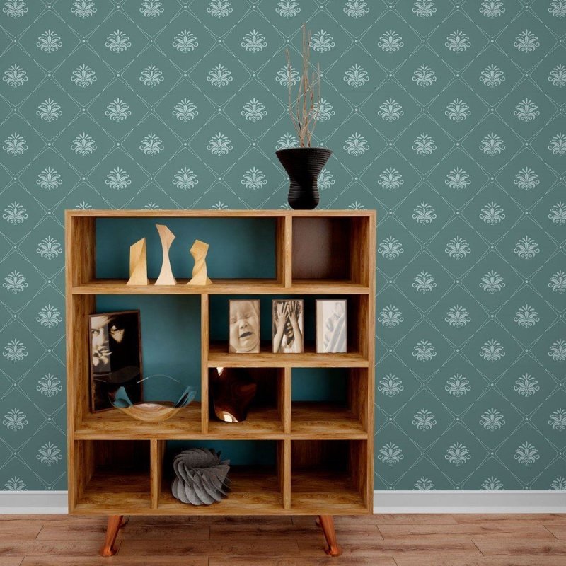 Papel de Parede Adesivo Arabescos Baroque N013287 - Papel na Parede