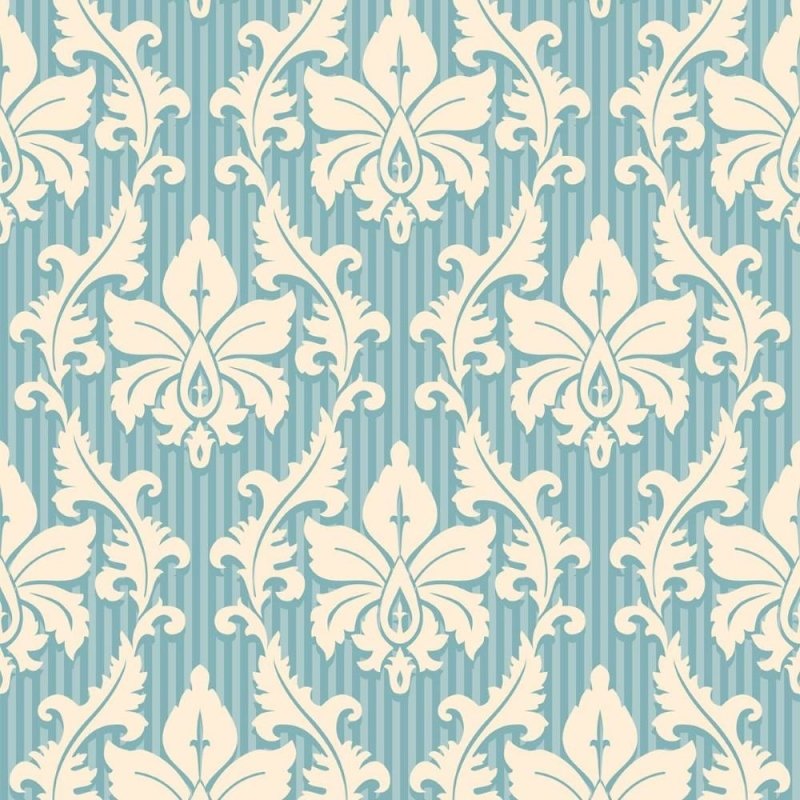 Papel de Parede Adesivo Arabescos Floral N011005 - Papel na Parede