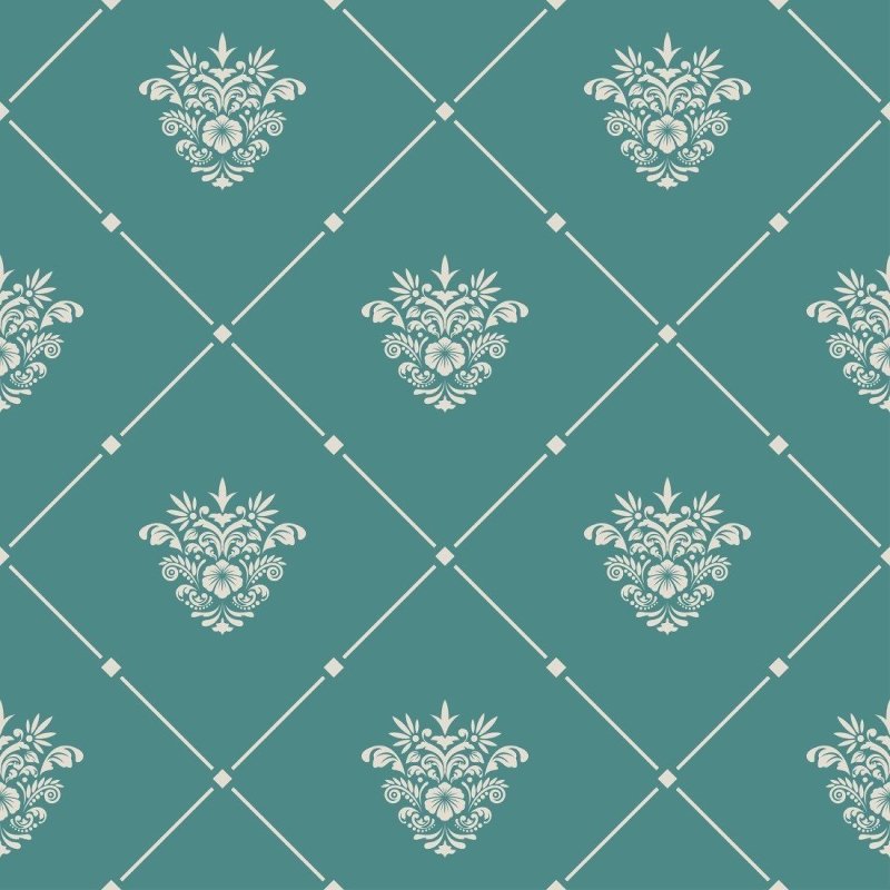 Papel de Parede Adesivo Arabescos Victorian Baroque N013288 - Papel na Parede