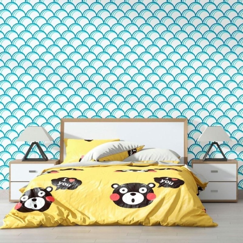 Papel de Parede Adesivo Arcos Sereia N012099 - Papel na Parede