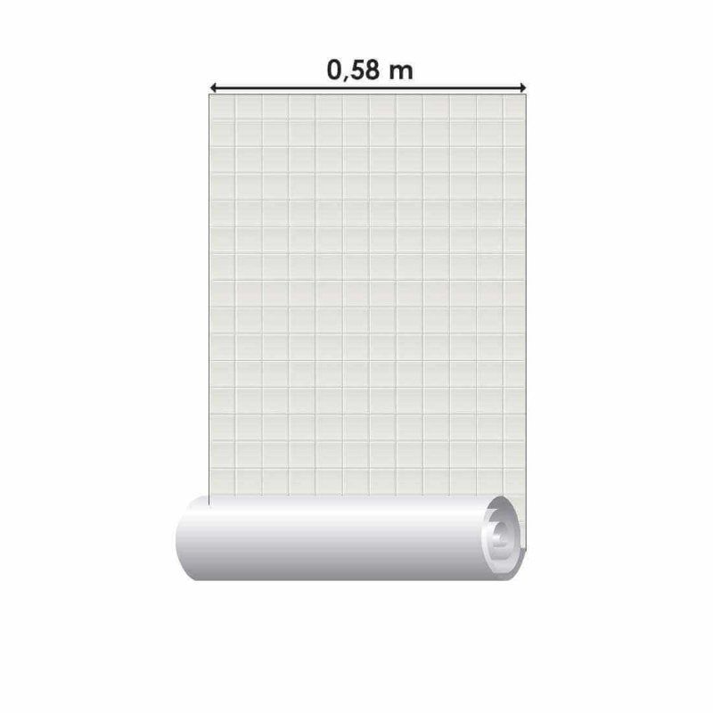 Papel de Parede Adesivo Azulejo N02162 - Papel na Parede