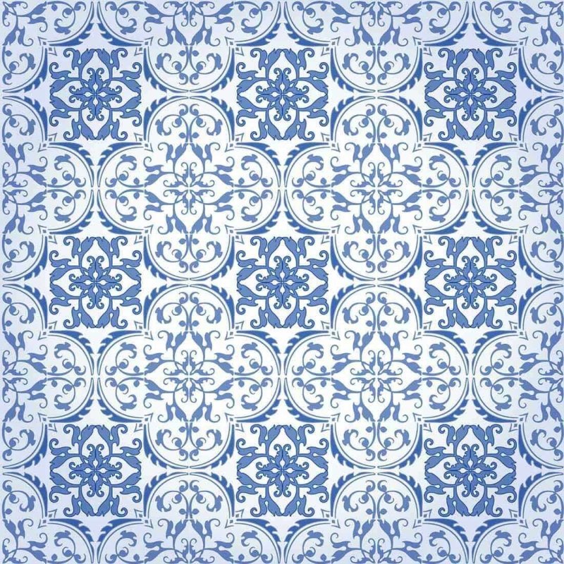 Papel de Parede Adesivo Azulejo N2018 - Papel na Parede