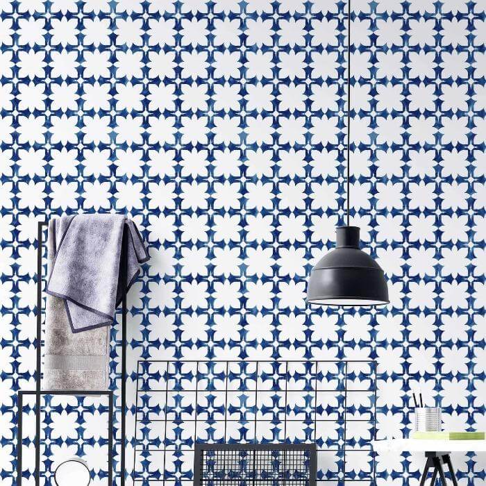 Papel de Parede Adesivo Azulejo N203417 - Papel na Parede