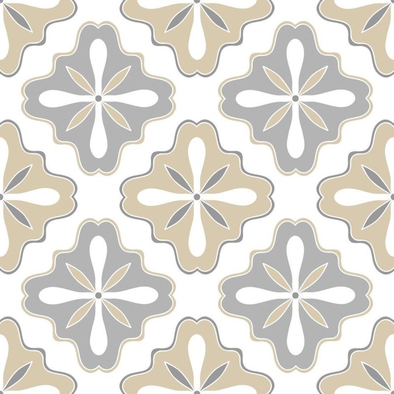 Papel de Parede Adesivo Azulejo Neutro N015174 - Papel na Parede