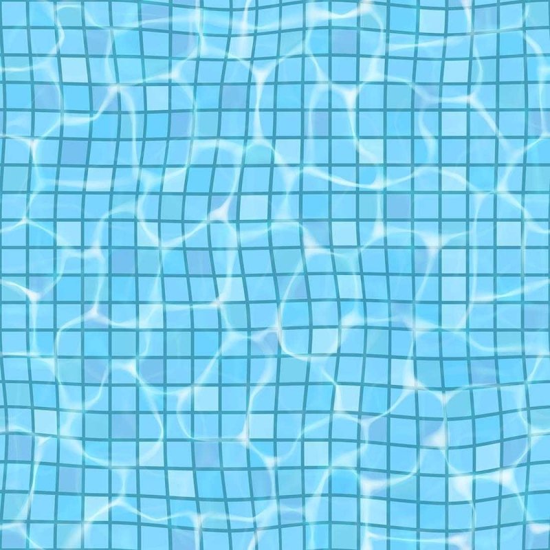 Papel de Parede Adesivo Azulejo Piscina N57 - Papel na Parede