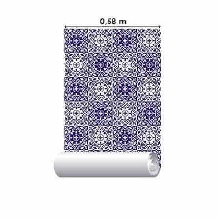 Papel de Parede Adesivo Azulejo Português 1041 - Papel na Parede