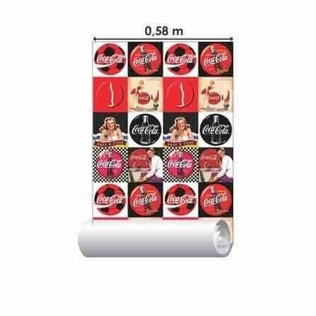 PAPEL DE PAREDE ADESIVO AZULEJO RETRÔ L11 - Papel na Parede