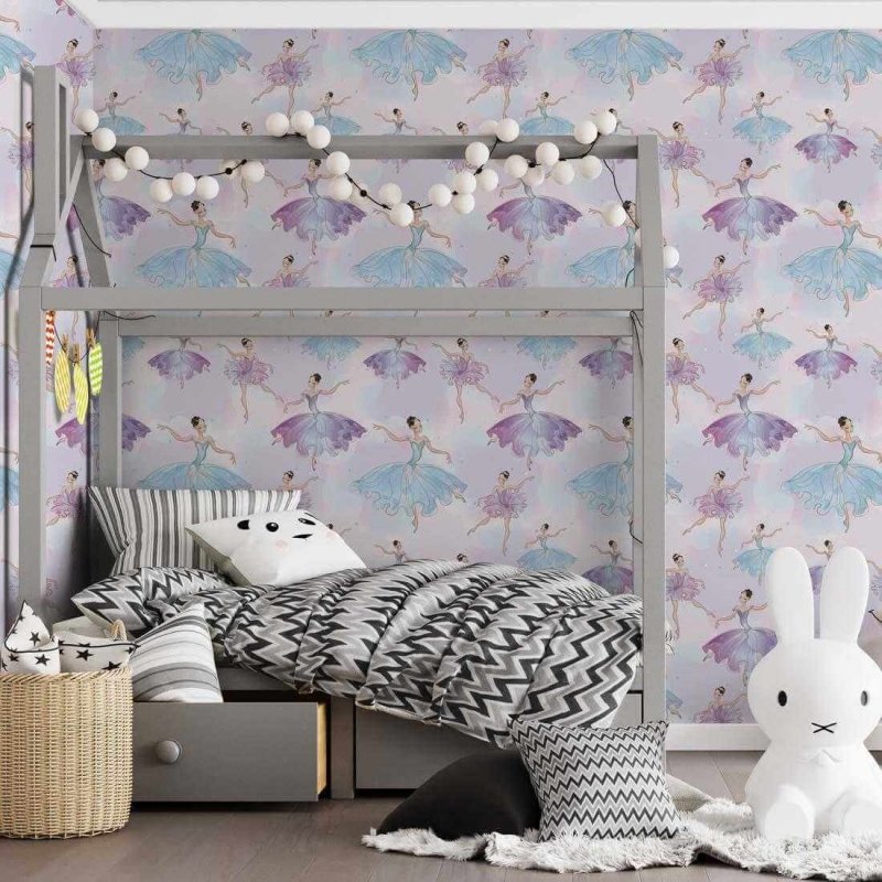 Papel de Parede Adesivo Bailarina N463 - Papel na Parede