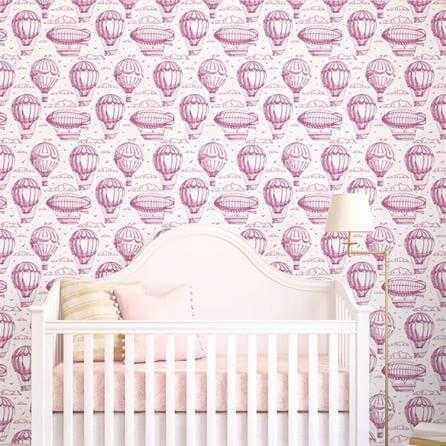 PAPEL DE PAREDE ADESIVO BALÃO BEBE 18531 - Papel na Parede
