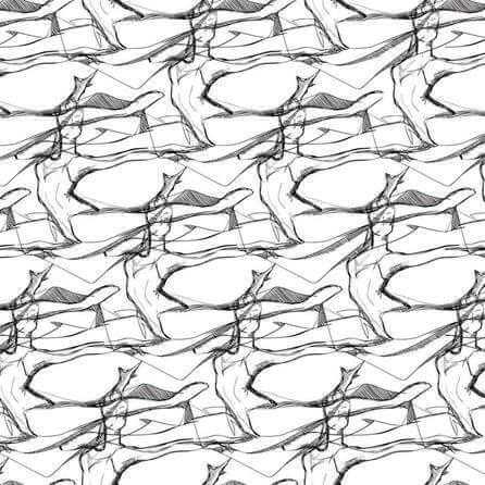 Papel de Parede Adesivo Ballet Rabiscos 504736573 - Papel na Parede