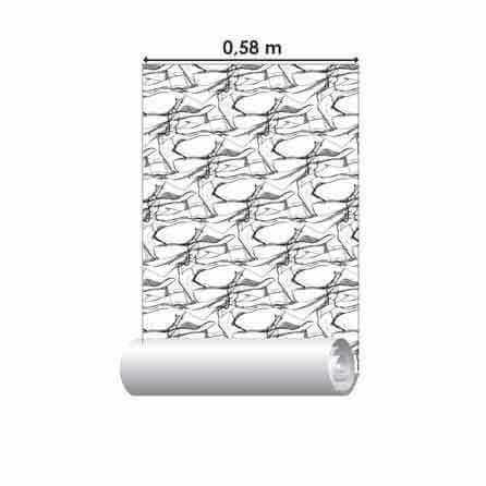 Papel de Parede Adesivo Ballet Rabiscos 504736573 - Papel na Parede