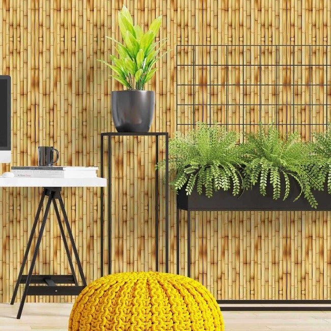 Papel de Parede Adesivo Bambu 195719759 - Papel na Parede