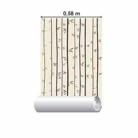 Papel de Parede Adesivo Bambu 210156 - Papel na Parede