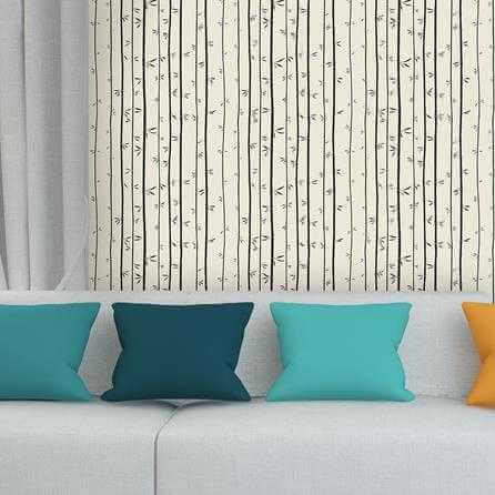 Papel de Parede Adesivo Bambu 210156 - Papel na Parede