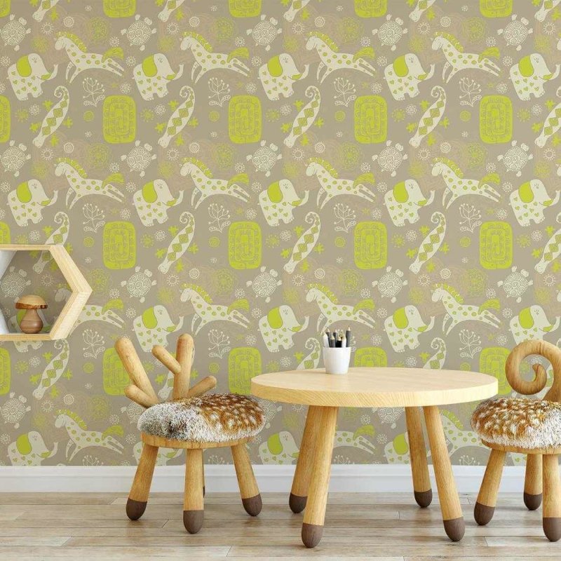 Papel de Parede Adesivo Bichos 58906486 - Papel na Parede