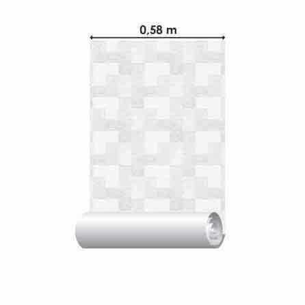 Papel de Parede Adesivo Blocos cinzas 283259666 - Papel na Parede