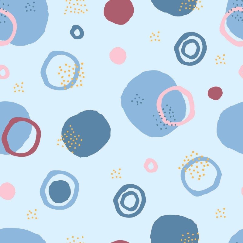 Papel de Parede Adesivo Bolhas Artístico N02065 - Papel na Parede