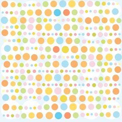 Papel de Parede Adesivo Bolhas Coloridas 627 - Papel na Parede