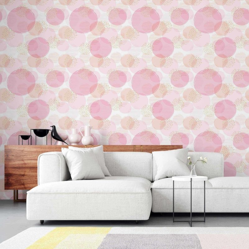 Papel de Parede Adesivo Bolhas N02012 - Papel na Parede