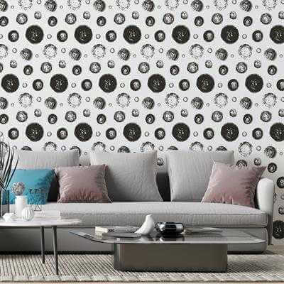 Papel de Parede Adesivo Bolhas N82 - Papel na Parede