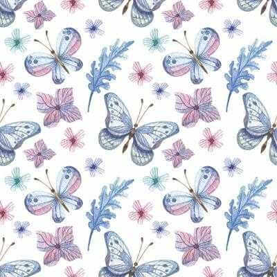 Papel de Parede Adesivo Borboleta N2470439 - Papel na Parede