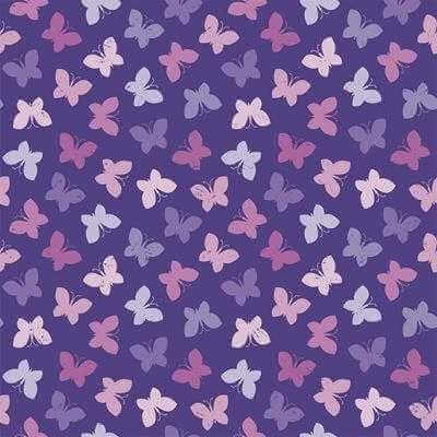 Papel de Parede Adesivo Borboleta Roxa 305897414 - Papel na Parede