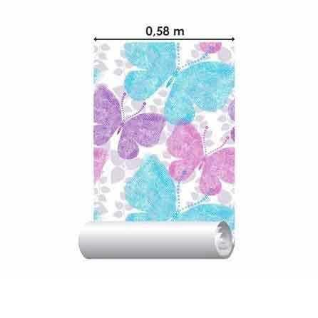 Papel de Parede Adesivo Borboletas 165440939 - Papel na Parede