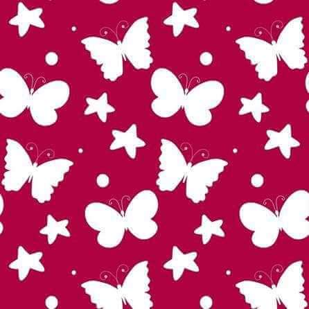 Papel de Parede Adesivo Borboletas Rosa 19 - Papel na Parede
