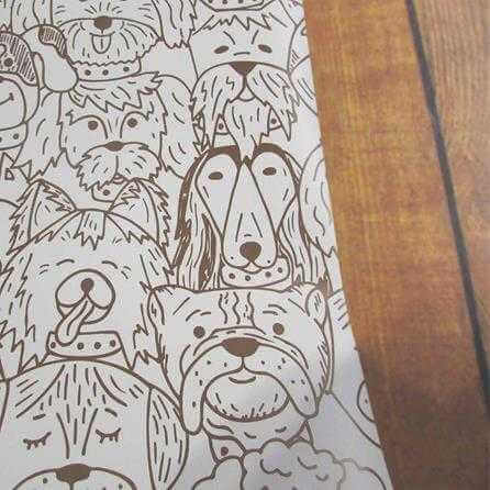 Papel de Parede Adesivo Cachorros 335798849 - Papel na Parede