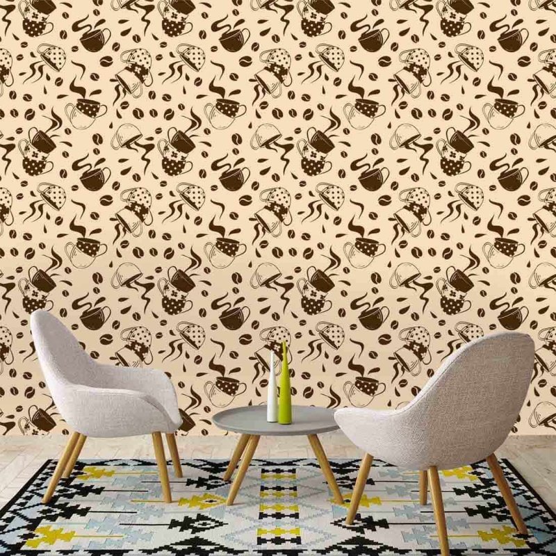 Papel de Parede Adesivo Café Cozinha 272460105 - Papel na Parede