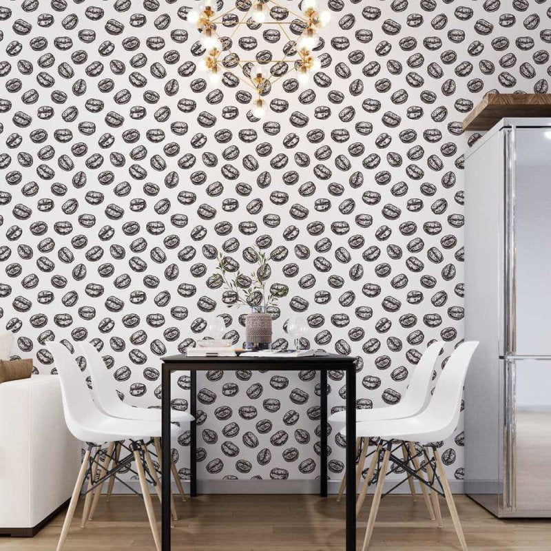 Papel de Parede Adesivo Café N3323 - Papel na Parede