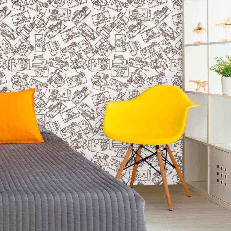 Papel de Parede Adesivo Câmera Fotografia 123541078 - Papel na Parede