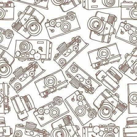 Papel de Parede Adesivo Câmera Fotografia 123541078 - Papel na Parede