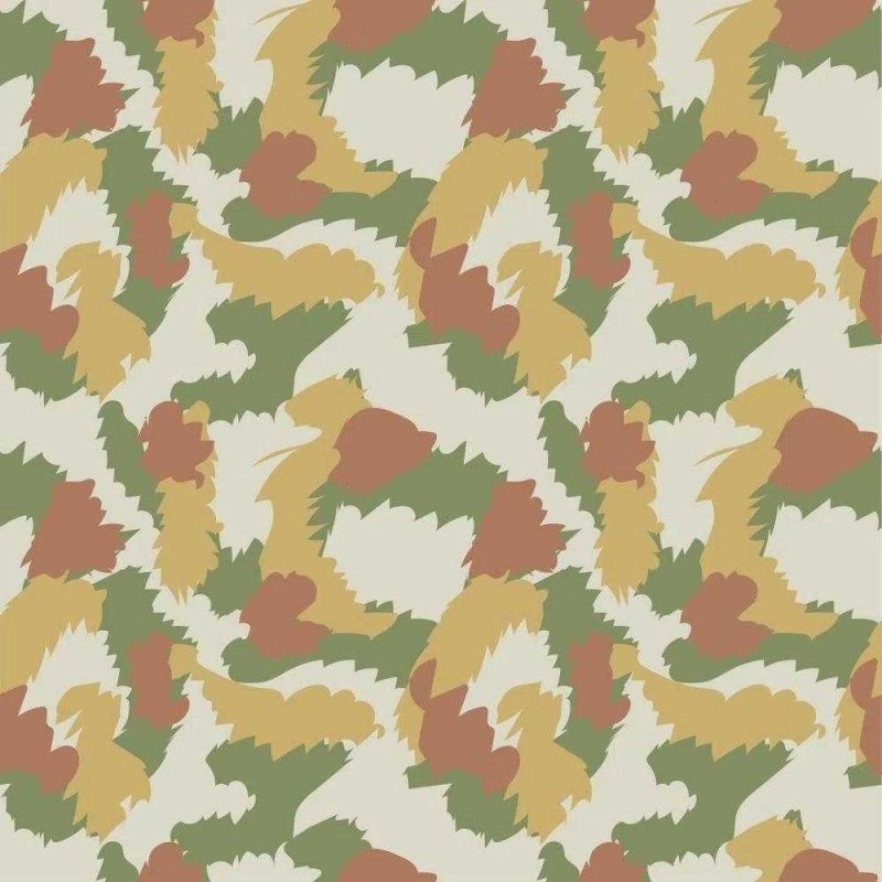 Papel de Parede Adesivo Camuflado Militar 32141 - Papel na Parede