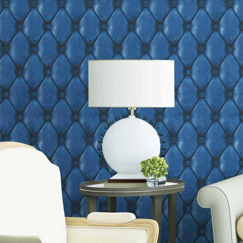 Papel de Parede Adesivo Captione Azul 0146 - Papel na Parede