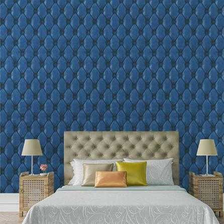 Papel de Parede Adesivo Captione Azul 0146 - Papel na Parede