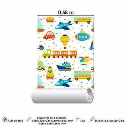 Papel de Parede Adesivo Carro Moto 485463118 - Papel na Parede