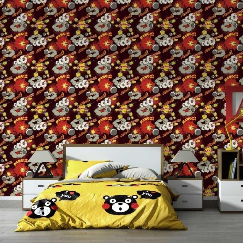 Papel de Parede Adesivo Cartoon N013069 - Papel na Parede