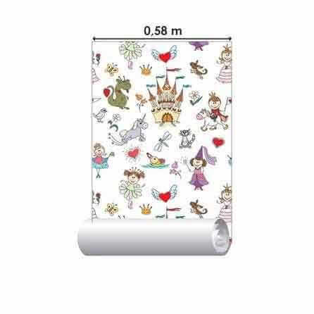 Papel de Parede Adesivo Castelo 378321346 - Papel na Parede