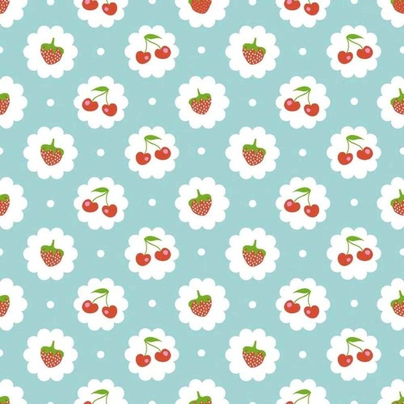 Papel de Parede Adesivo Cereja Morango 387276340 - Papel na Parede