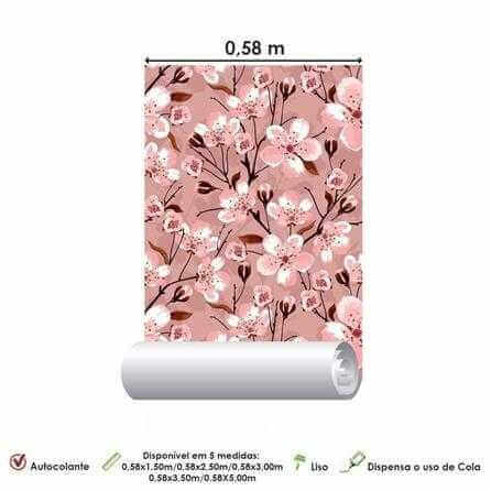Papel de Parede Adesivo Cerejeira 1466 - Papel na Parede