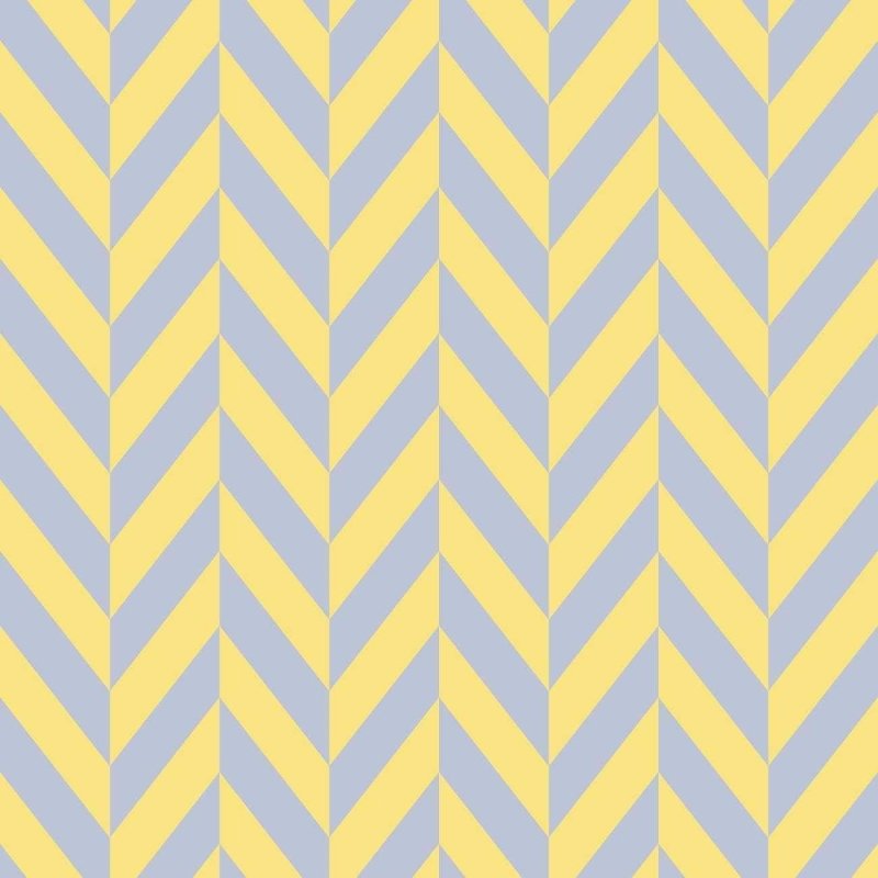 Papel de Parede Adesivo Chevron Amarelo e Cinza N06197 - Papel na Parede