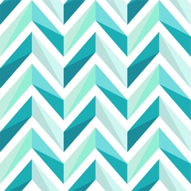 Papel de Parede Adesivo Chevron Azul e Verde N04182 - Papel na Parede