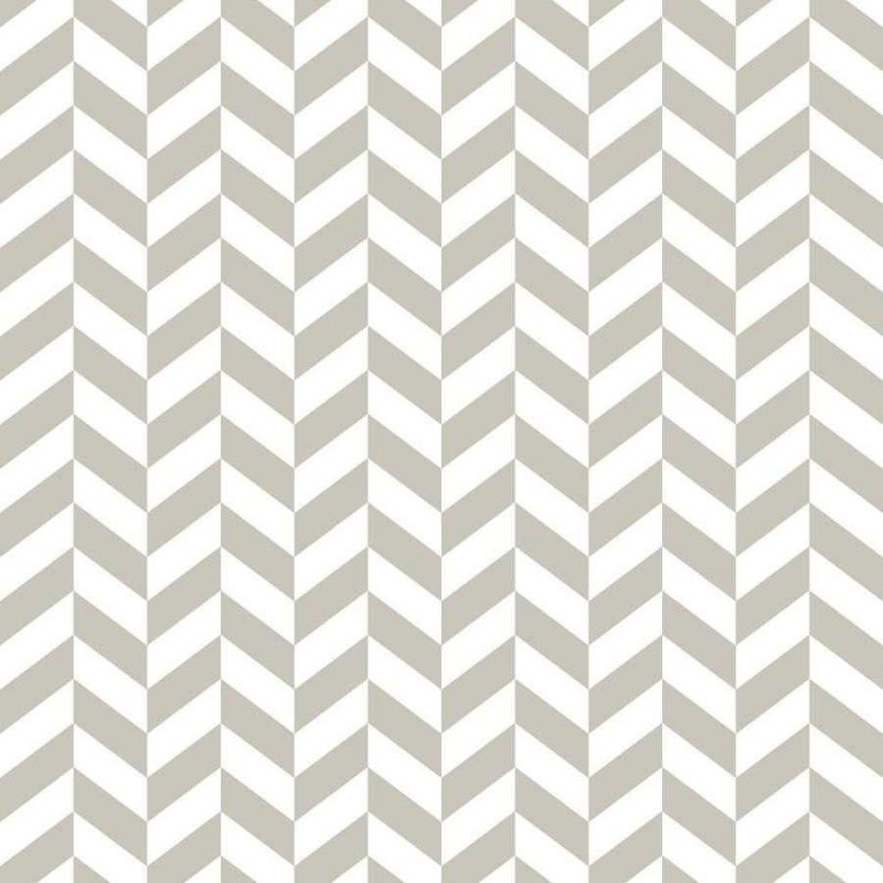 Papel de Parede Adesivo Chevron Cinza e Branco N06292 - Papel na Parede